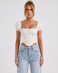 Floral Corset Top