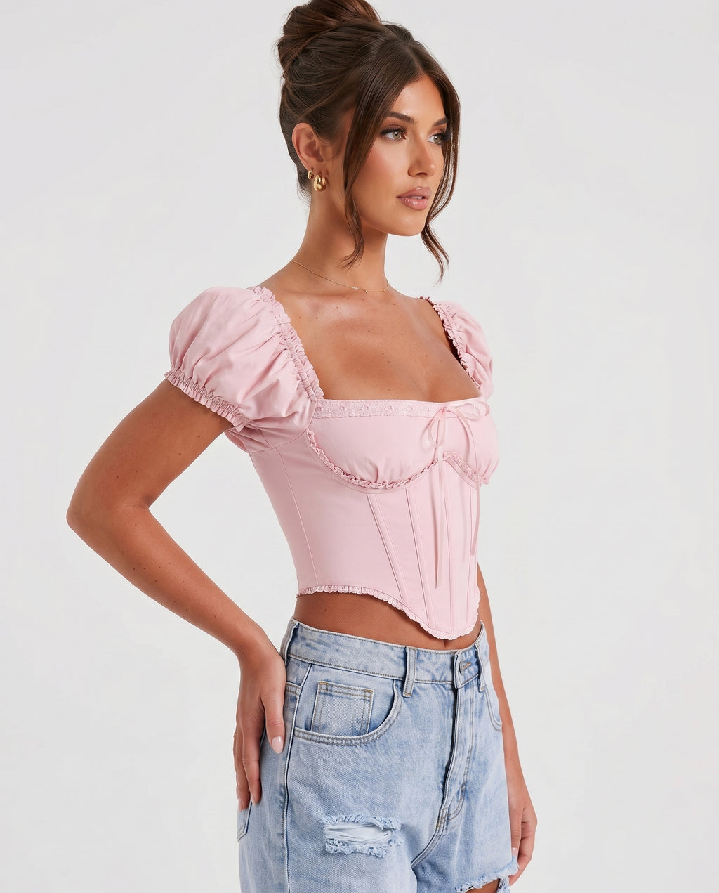 Floral Corset Top