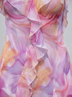 Floral Ruffle Maxi Dress